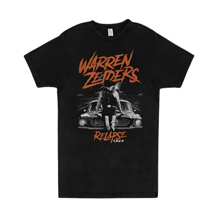 Black Relapse Tour T-Shirt Spring Closeout