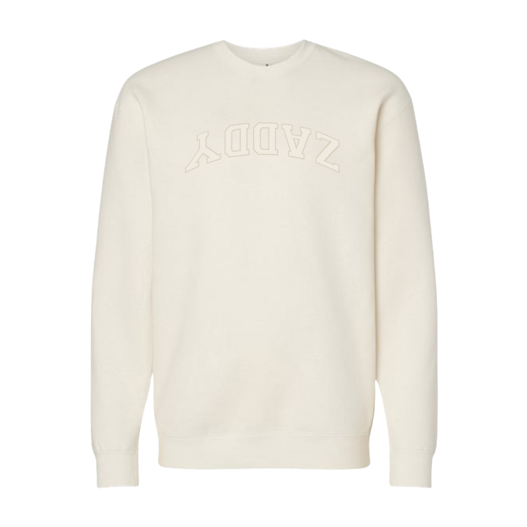 NEW Embroidered Zaddy Crewneck