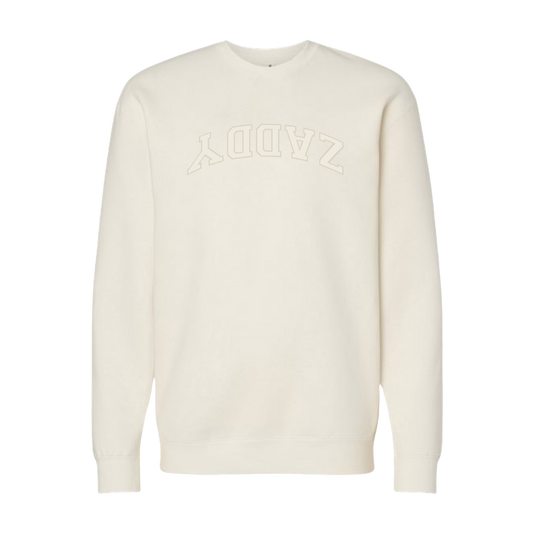 NEW Embroidered Zaddy Crewneck