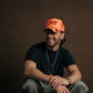 717 Otto 5 Panel Trucker Hat (Orange Camo)
